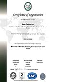 Magic Precision is ISO 9001 certified.